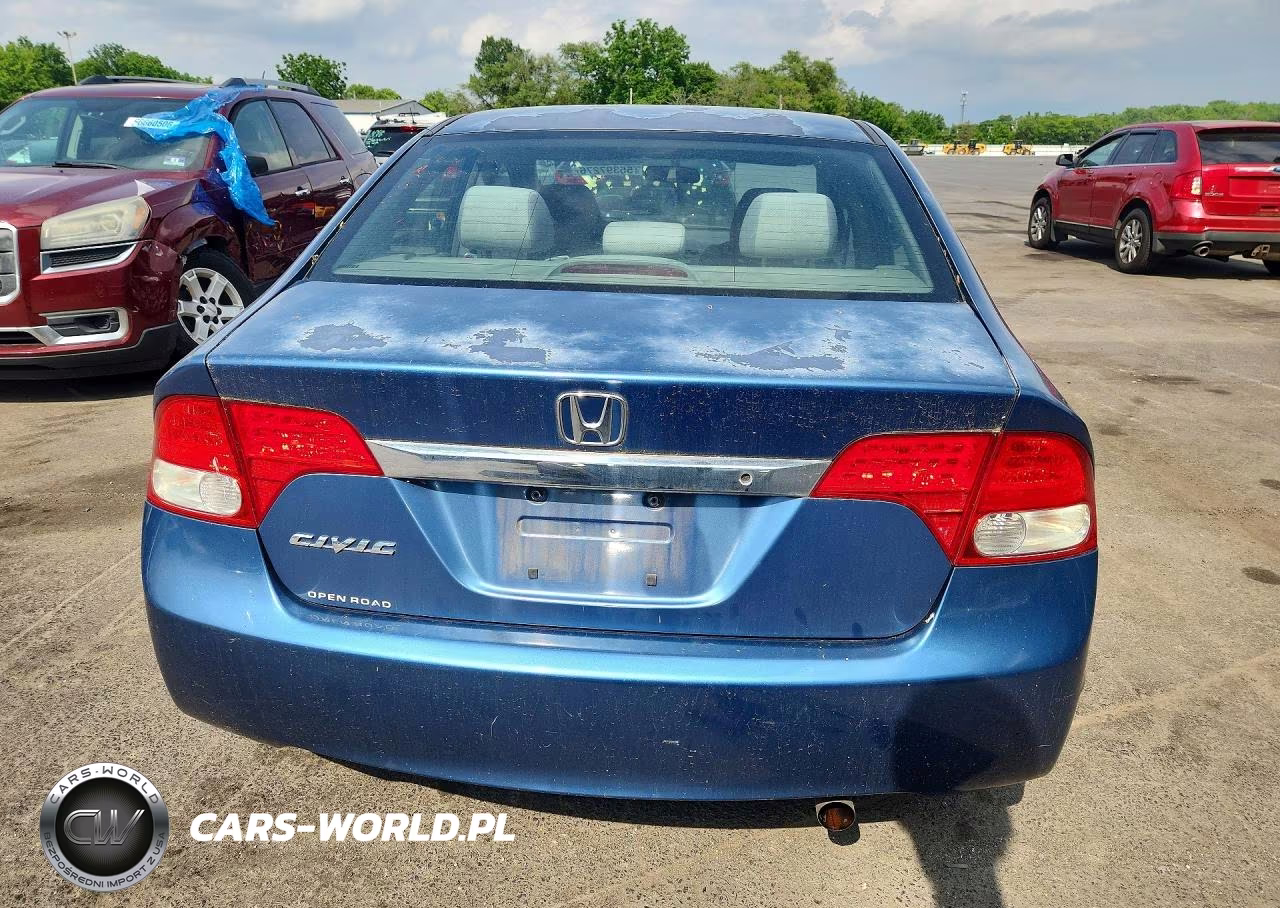 2011 Honda Civic Lx VIN:2HGFA1F57BH549081 - 6