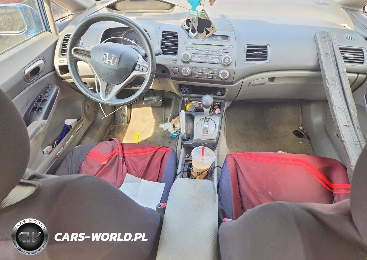 2011 Honda Civic Lx VIN:2HGFA1F57BH549081 - 8