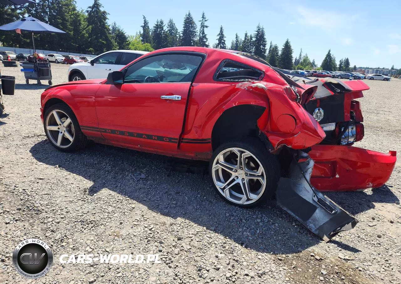 2007 Ford Mustang VIN:1ZVFT80N675272803 - 2