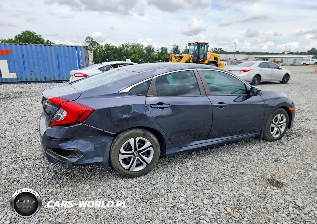 2018 Honda Civic Lx VIN:2HGFC2F59JH599639 - 3