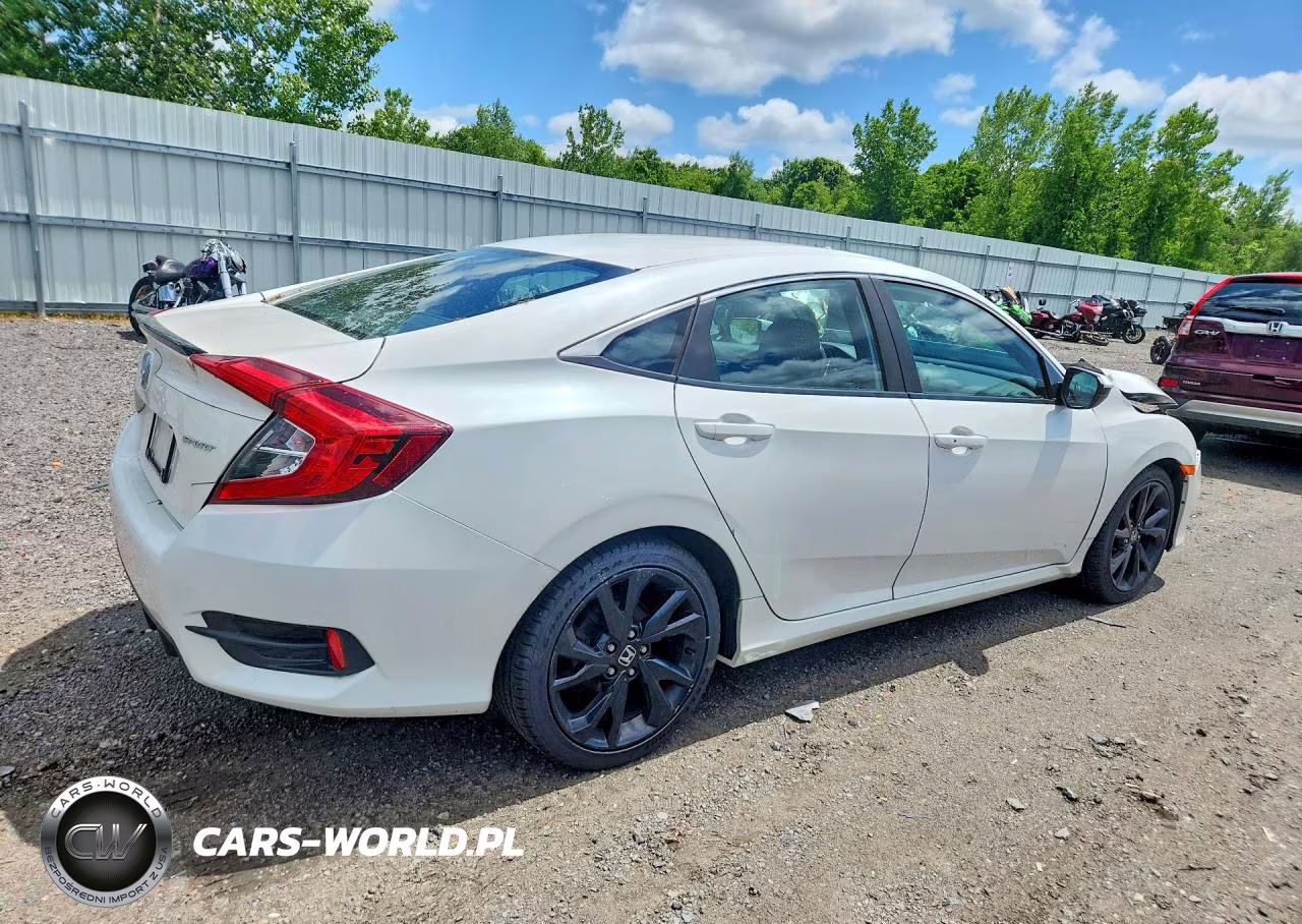 2019 Honda Civic Sport VIN:2HGFC2F85KH581294 - 3