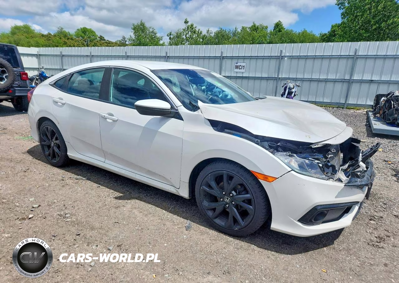 2019 Honda Civic Sport VIN:2HGFC2F85KH581294 - 4