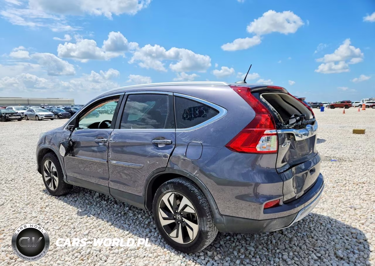 2016 Honda Cr-V Touring VIN:5J6RM3H93GL016485 - 2