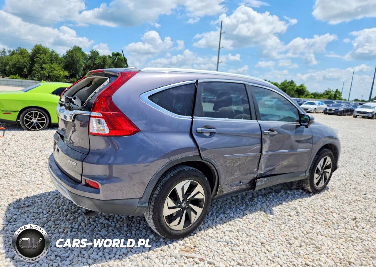 2016 Honda Cr-V Touring VIN:5J6RM3H93GL016485 - 3
