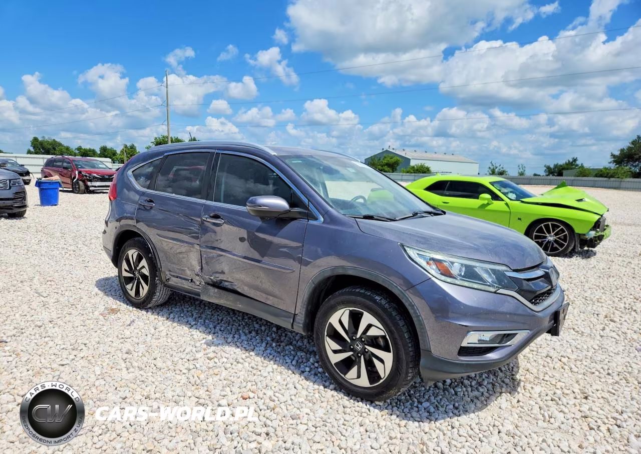 2016 Honda Cr-V Touring VIN:5J6RM3H93GL016485 - 4