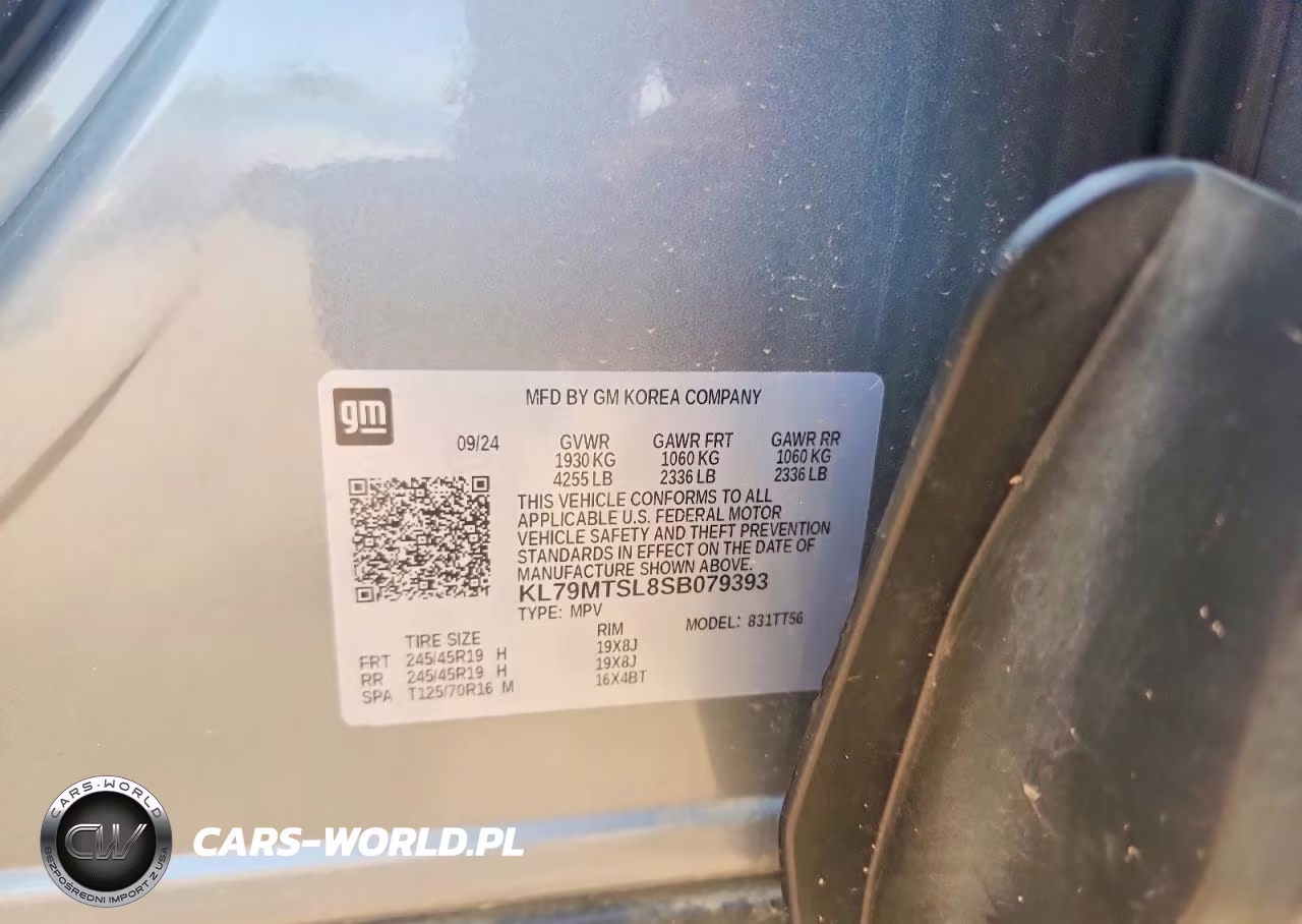 2025 Chevrolet Trailblazer Rs VIN:KL79MTSL8SB079393 - 13