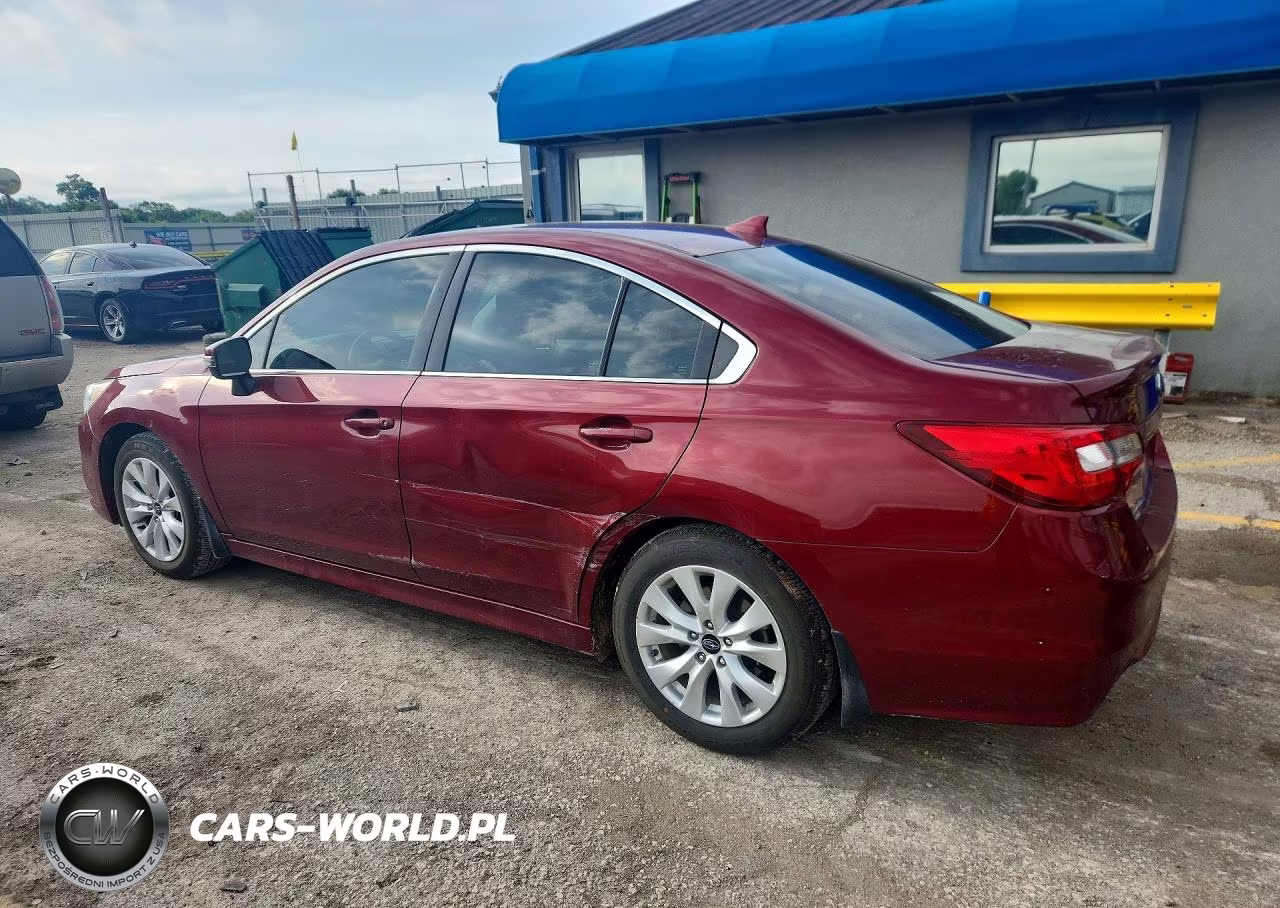 2017 Subaru Legacy 2.5I Premium VIN:4S3BNAF67H3056958 - 2