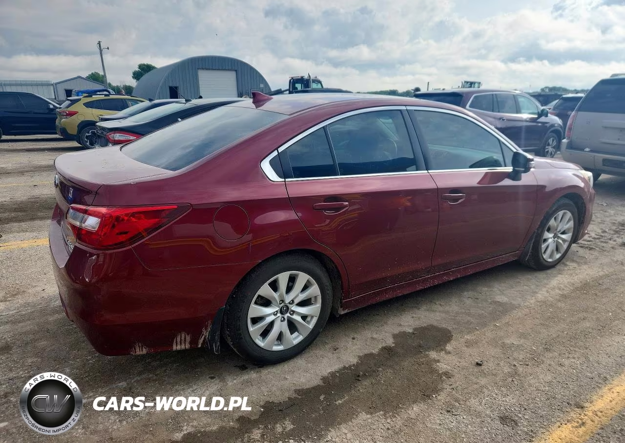 2017 Subaru Legacy 2.5I Premium VIN:4S3BNAF67H3056958 - 3