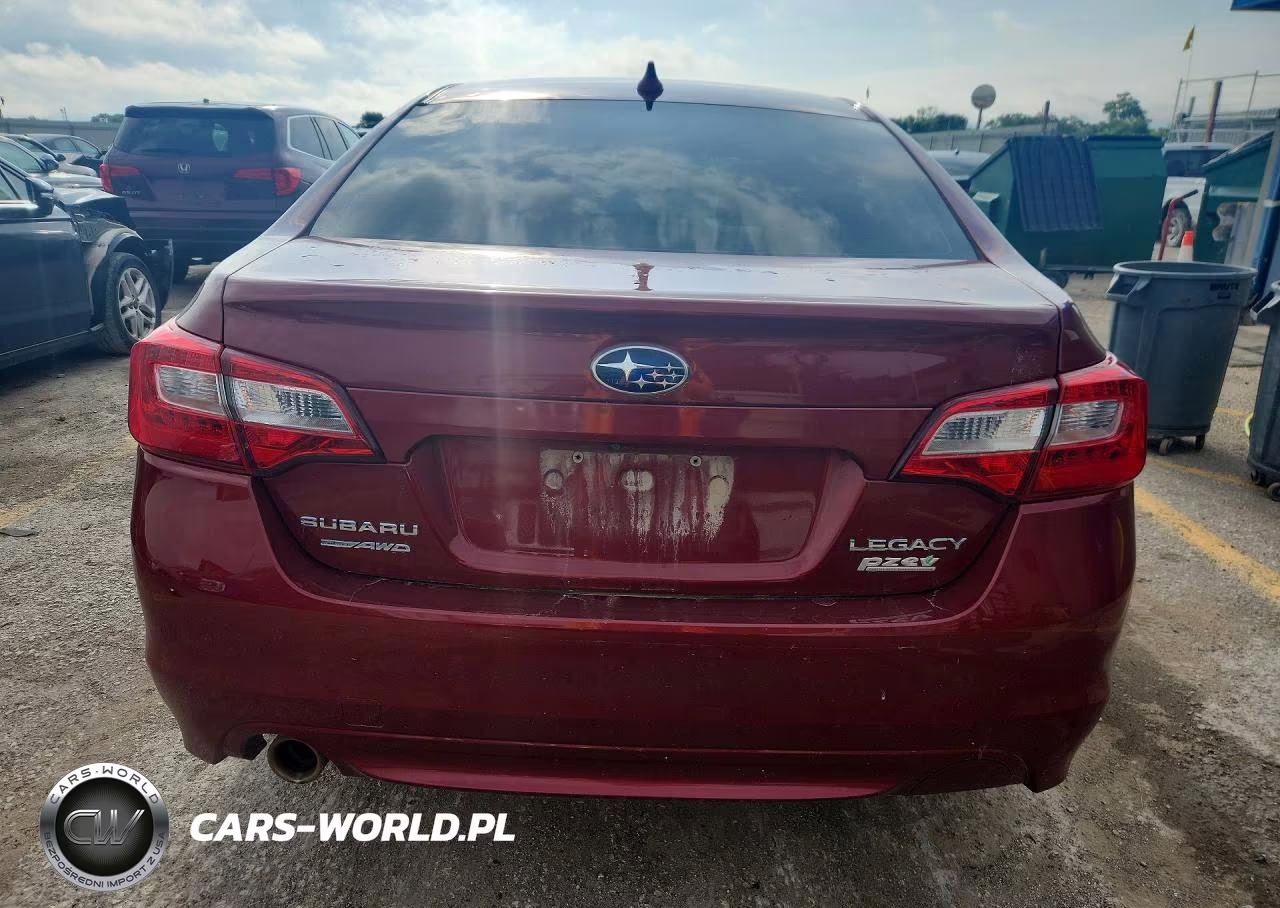 2017 Subaru Legacy 2.5I Premium VIN:4S3BNAF67H3056958 - 6