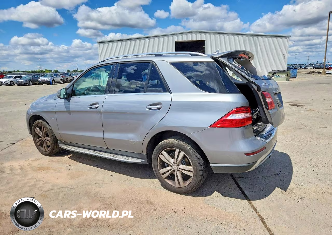 2012 Mercedes-Benz Ml 350 Bluetec VIN:4JGDA2EB5CA074254 - 2