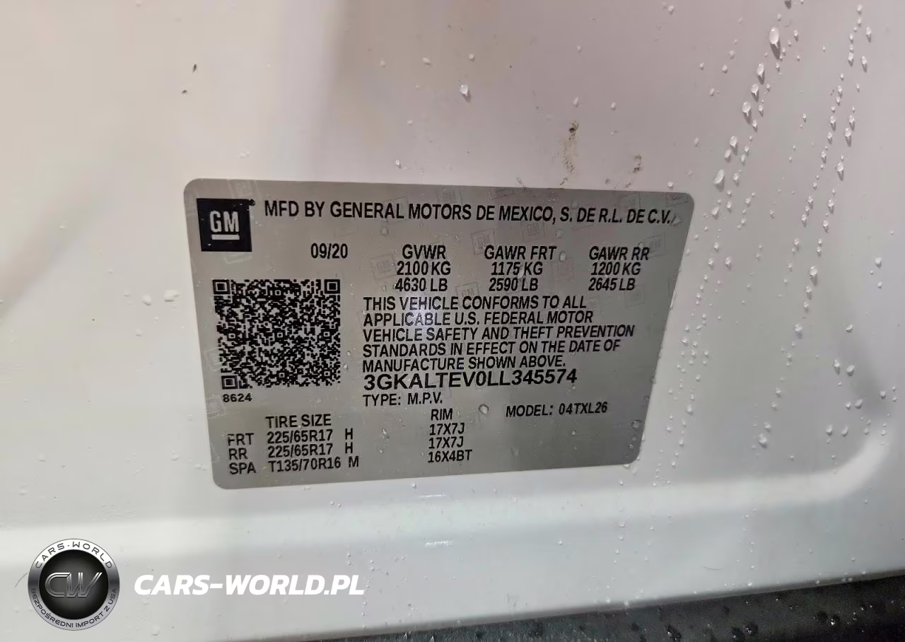 2020 GMC Terrain VIN:3GKALTEV0LL345574 - 13