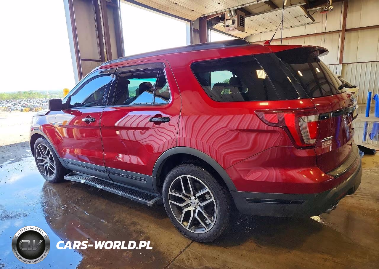 2018 Ford Explorer Sport VIN:1FM5K8GT3JGB62000 - 2