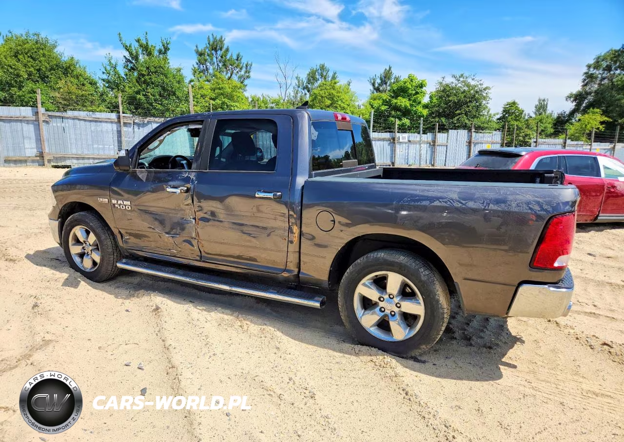 2017 Ram 1500 Slt VIN:1C6RR7LT5HS530130 - 2