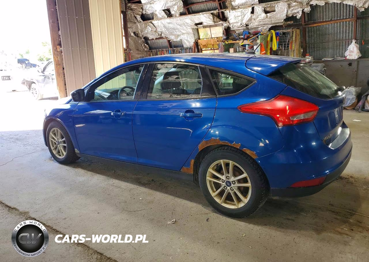 2018 Ford Focus Se VIN:1FADP3K21JL298061 - 2
