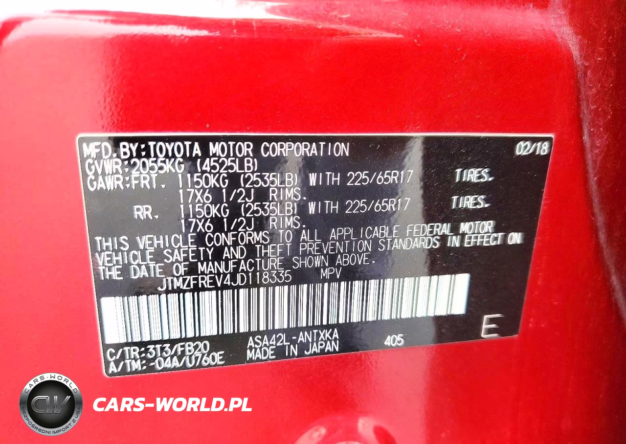 2018 Toyota Rav4 Le VIN:JTMZFREV4JD118335 - 13