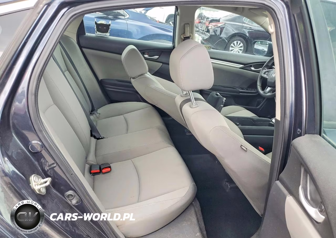 2019 Honda Civic Lx VIN:19XFC2F68KE025182 - 10