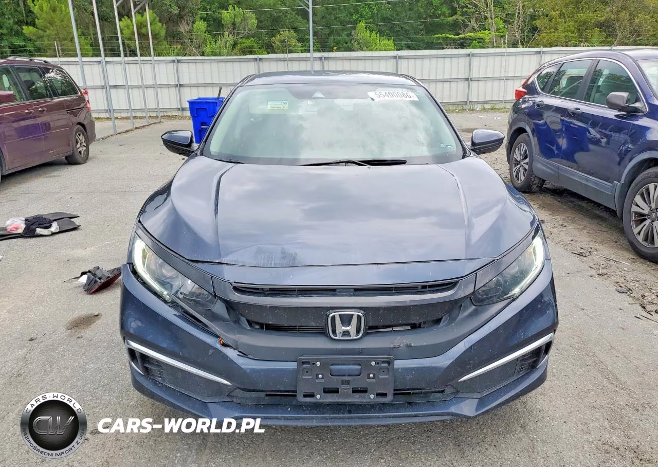 2019 Honda Civic Lx VIN:19XFC2F68KE025182 - 5