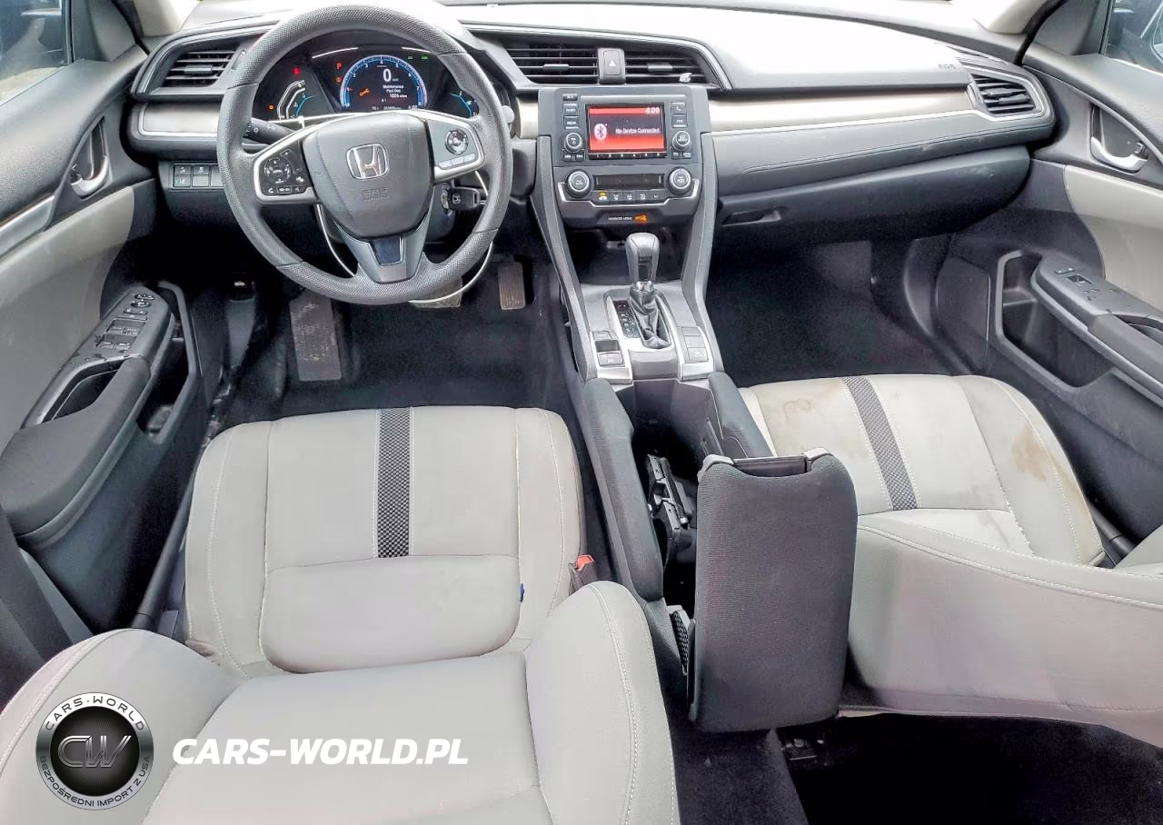 2019 Honda Civic Lx VIN:19XFC2F68KE025182 - 8