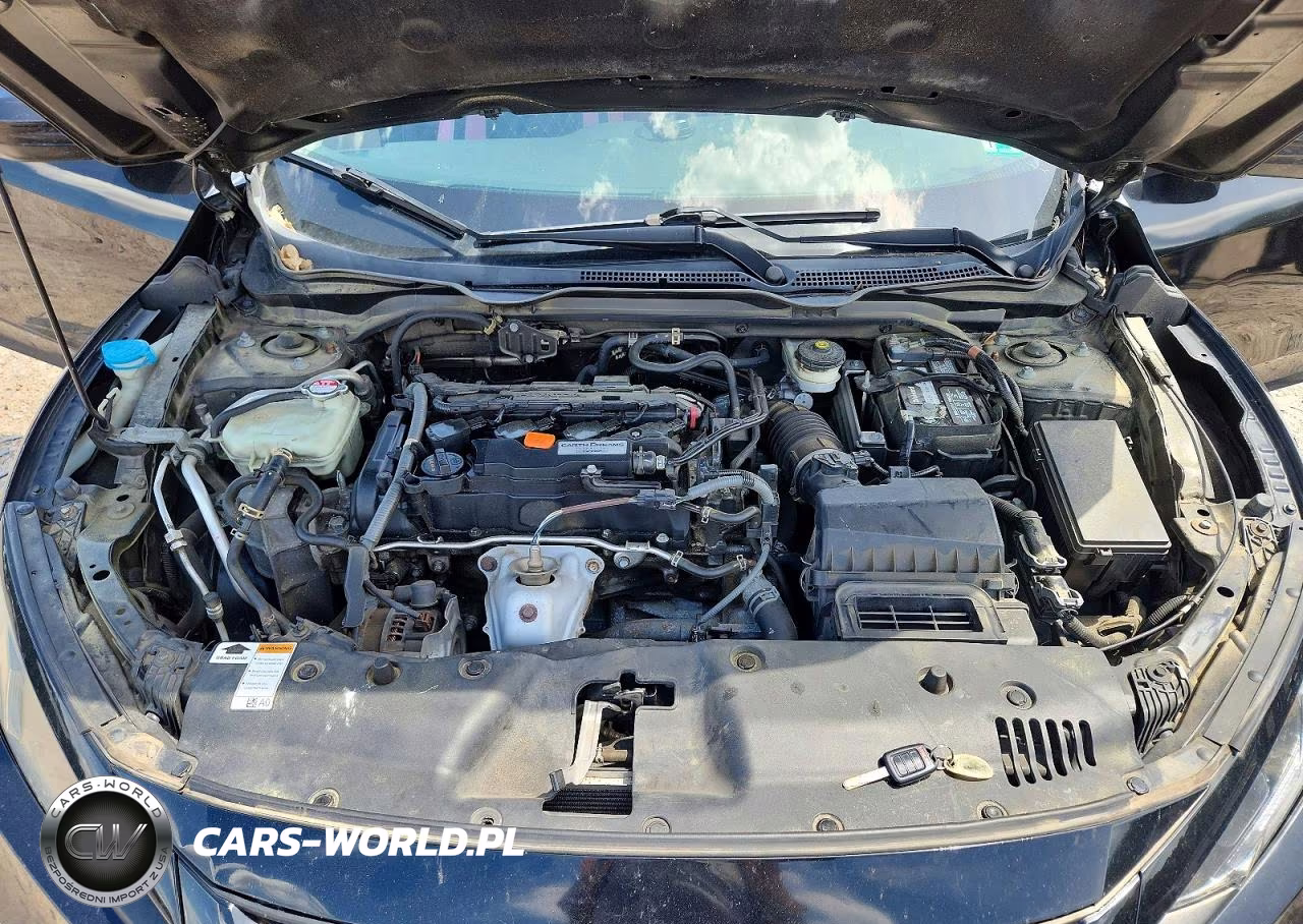 2019 Honda Civic Lx VIN:2HGFC2F69KH582639 - 11