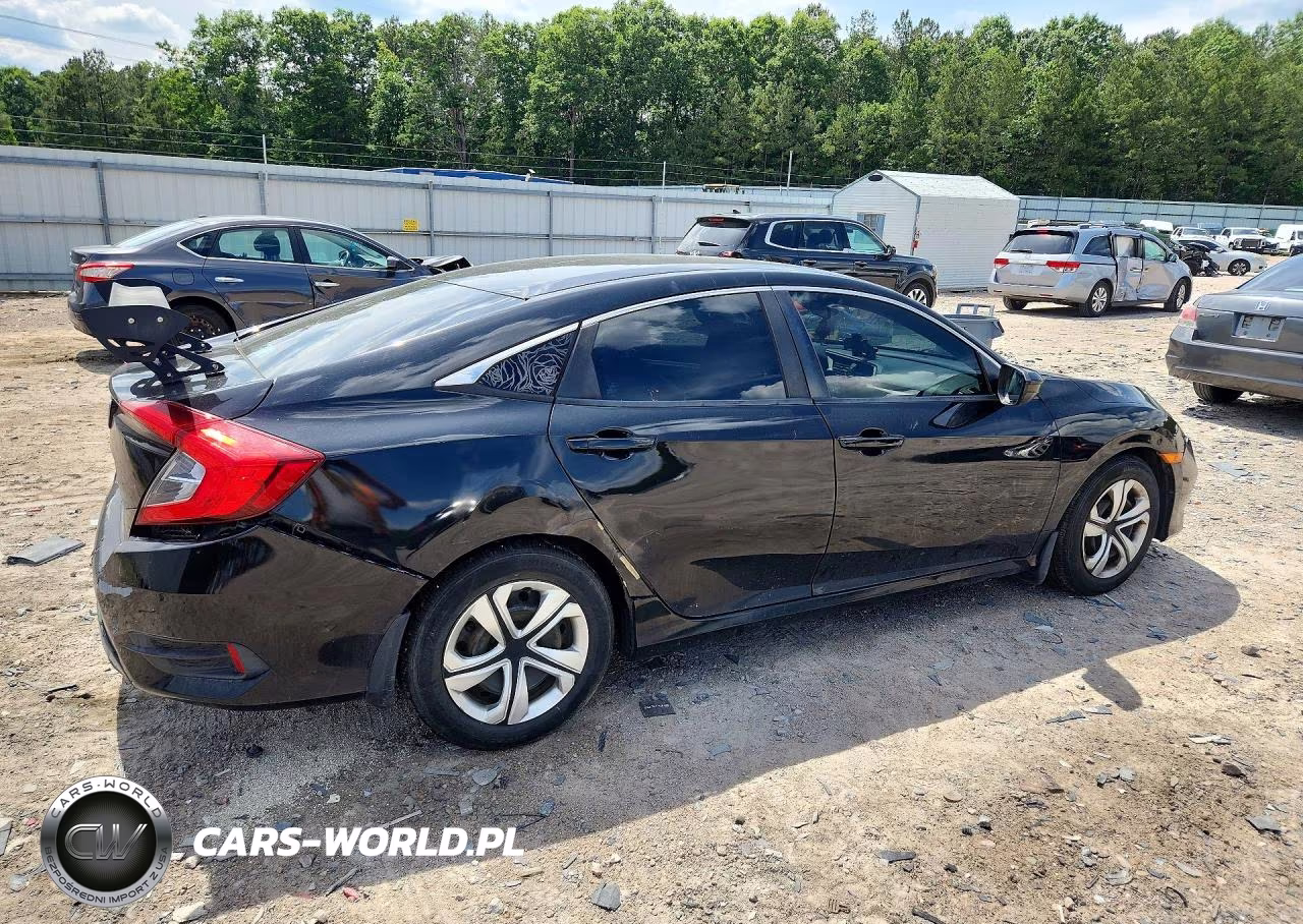 2019 Honda Civic Lx VIN:2HGFC2F69KH582639 - 3