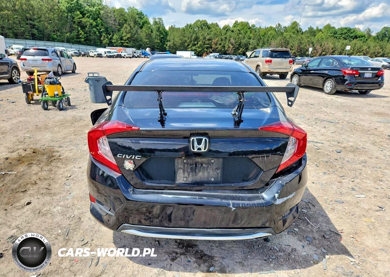 2019 Honda Civic Lx VIN:2HGFC2F69KH582639 - 6