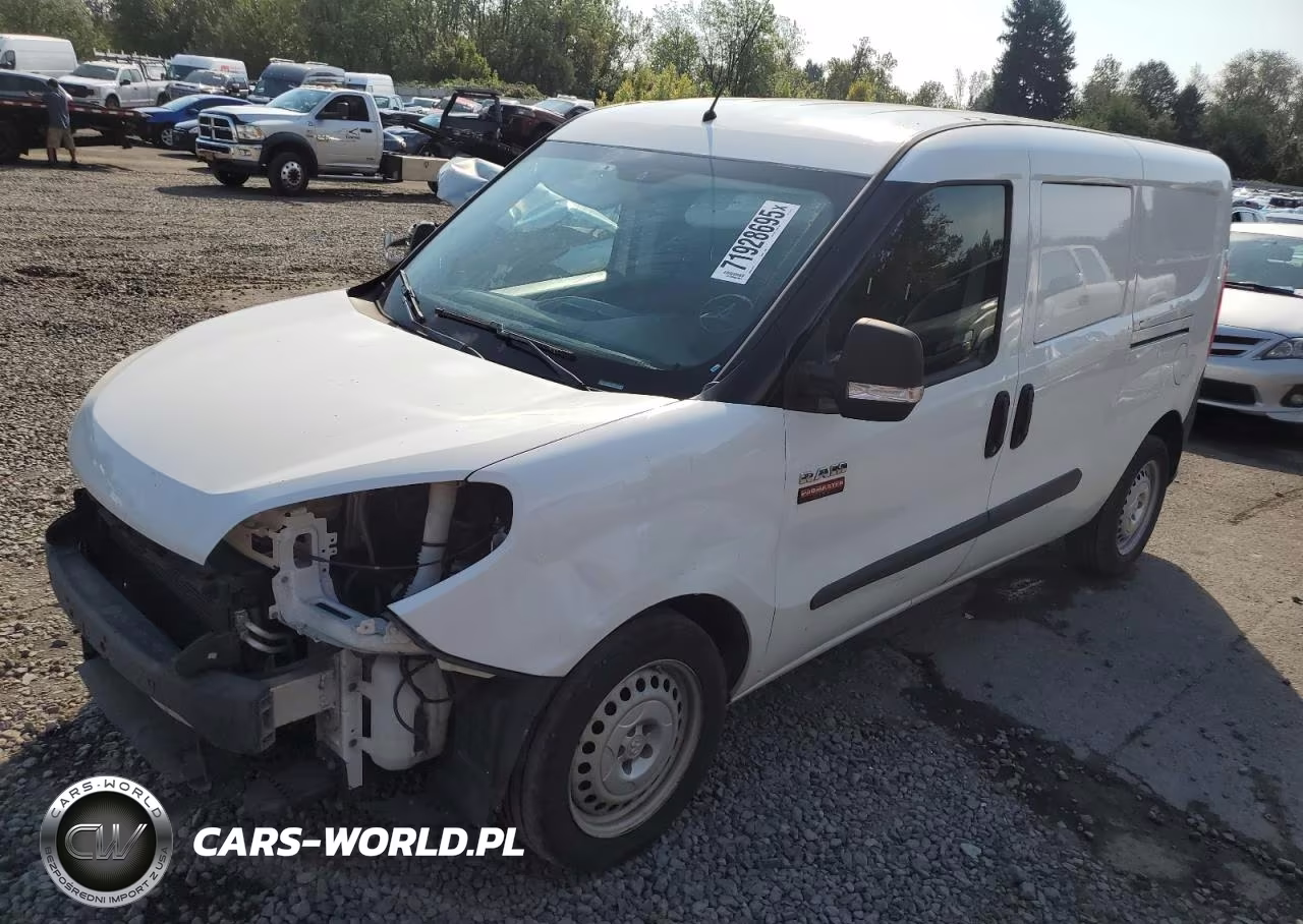 2017 Ram Promaster City VIN:ZFBERFAB3H6E81214 - 2
