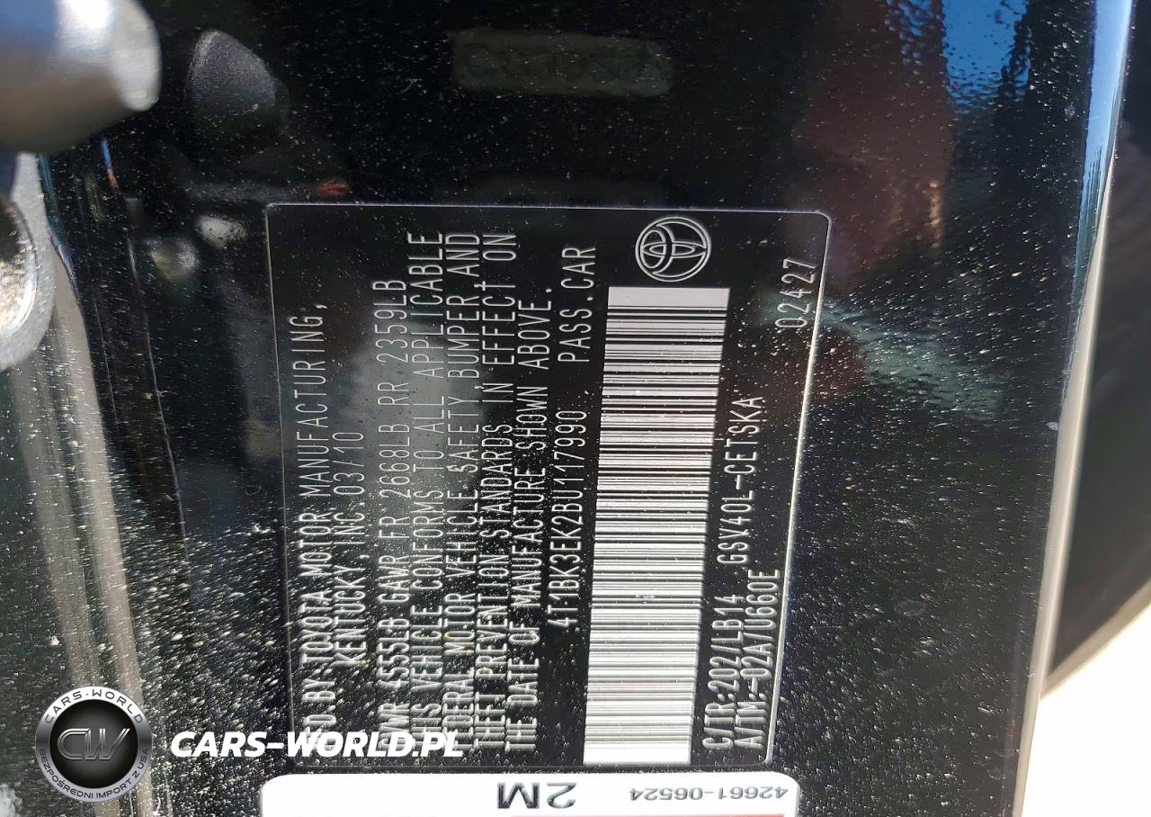 2011 Toyota Camry Se V6 VIN:4T1BK3EK2BU117990 - 12