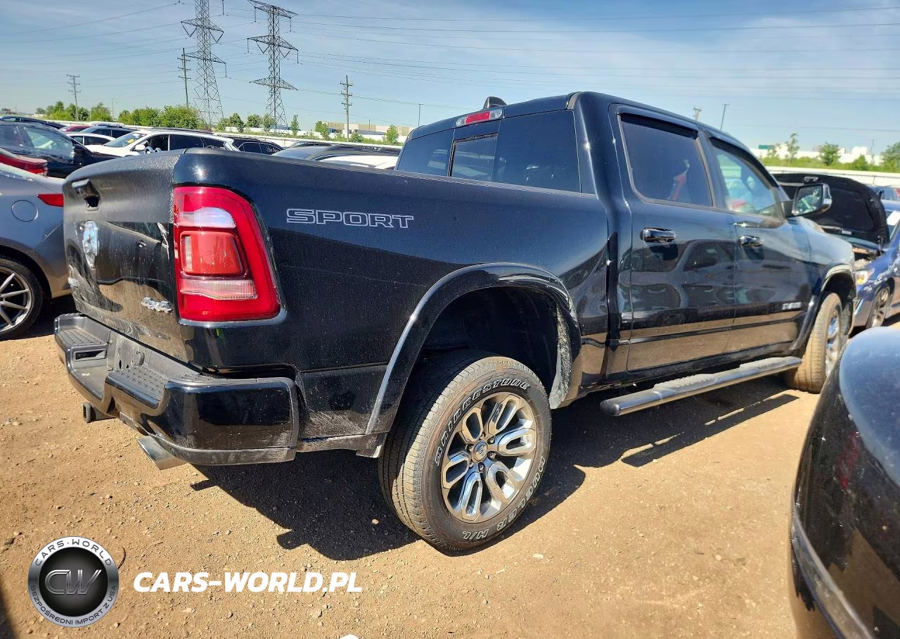 2021 Ram 1500 Laramie VIN:1C6SRFJTXMN738723 - 3