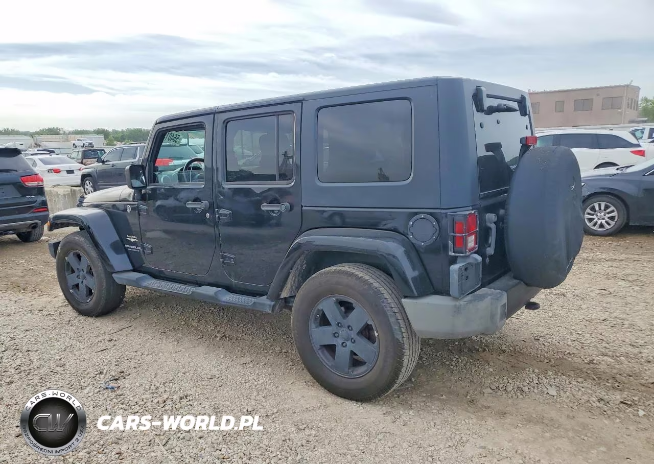 2008 Jeep Wrangler Unlimited Sahara VIN:1J8GA59148L542743 - 2