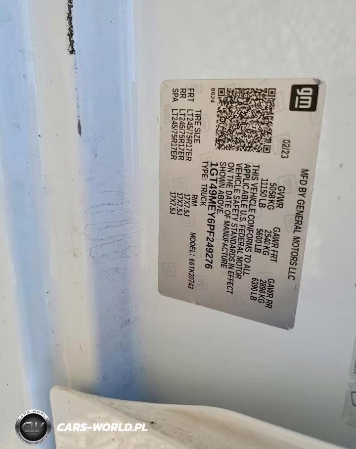 2023 GMC Sierra K2500 Sle VIN:1GT49MEY6PF249276 - 12