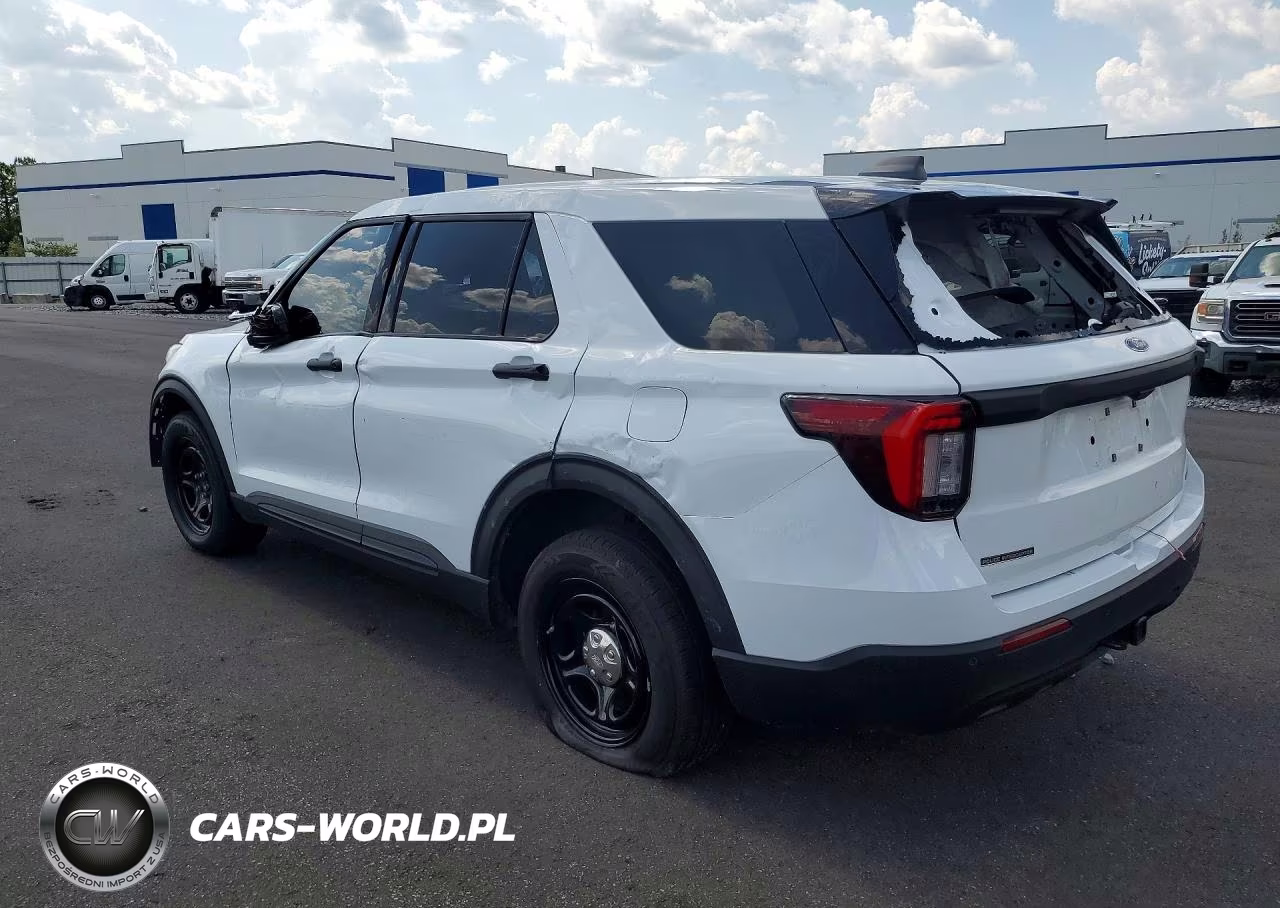 2025 Ford Explorer Police Interceptor VIN:1FM5K8AW1SGA87804 - 2