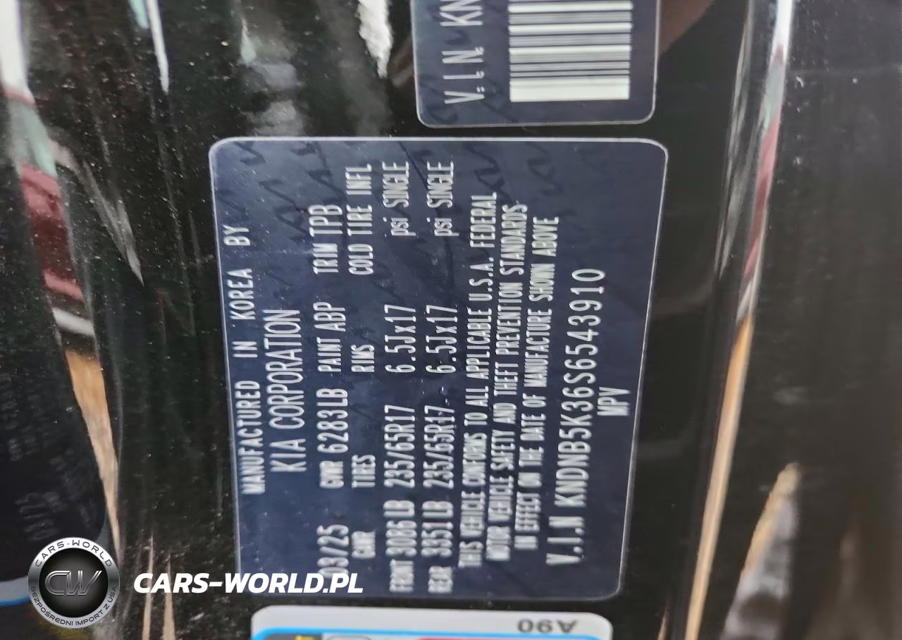 2025 Kia Carnival Lxs VIN:KNDNB5K36S6543910 - 14
