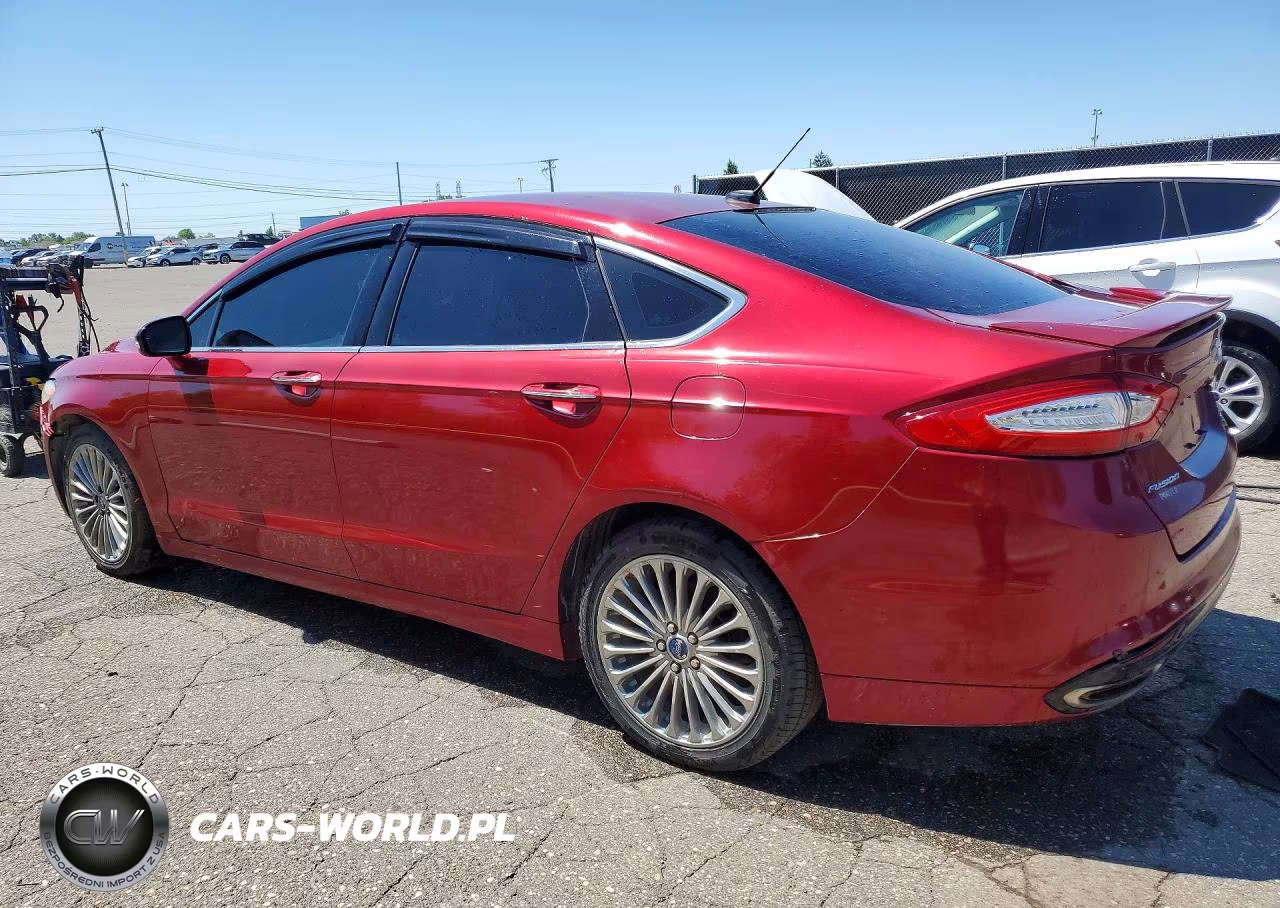 2016 Ford Fusion Titanium VIN:3FA6P0K96GR319193 - 2