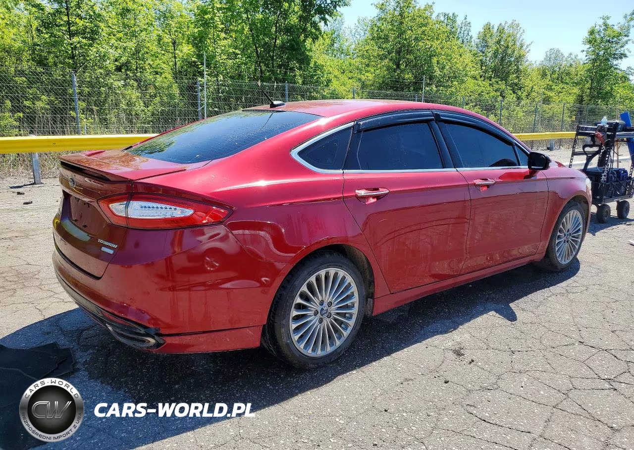 2016 Ford Fusion Titanium VIN:3FA6P0K96GR319193 - 3