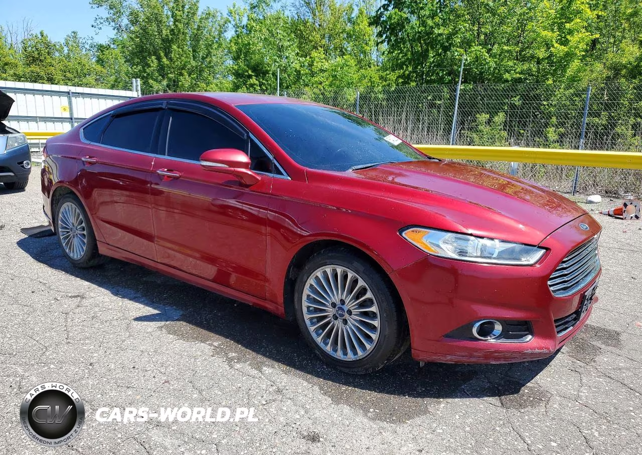 2016 Ford Fusion Titanium VIN:3FA6P0K96GR319193 - 4