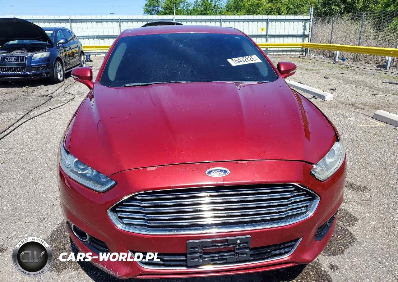 2016 Ford Fusion Titanium VIN:3FA6P0K96GR319193 - 5