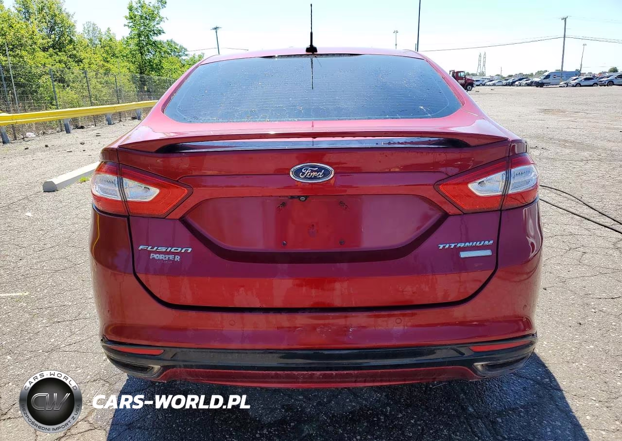 2016 Ford Fusion Titanium VIN:3FA6P0K96GR319193 - 6