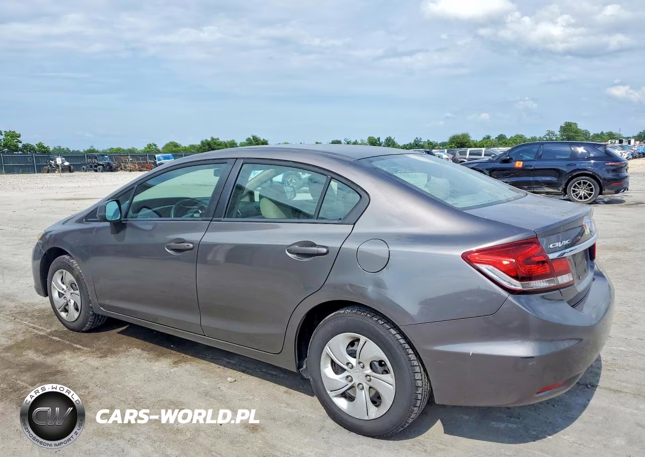 2013 Honda Civic Lx VIN:19XFB2F58DE058129 - 2