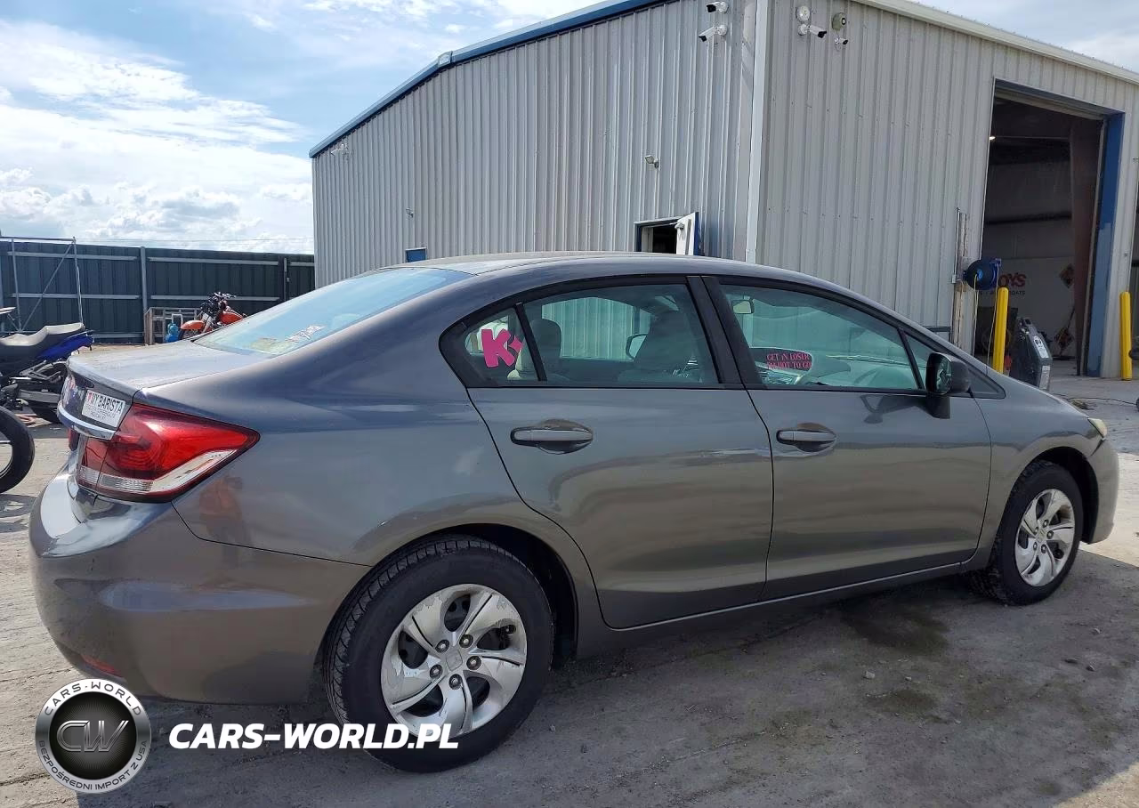 2013 Honda Civic Lx VIN:19XFB2F58DE058129 - 3