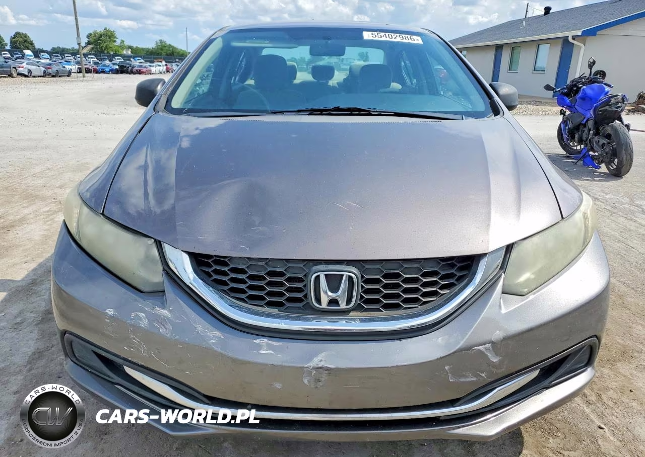 2013 Honda Civic Lx VIN:19XFB2F58DE058129 - 5