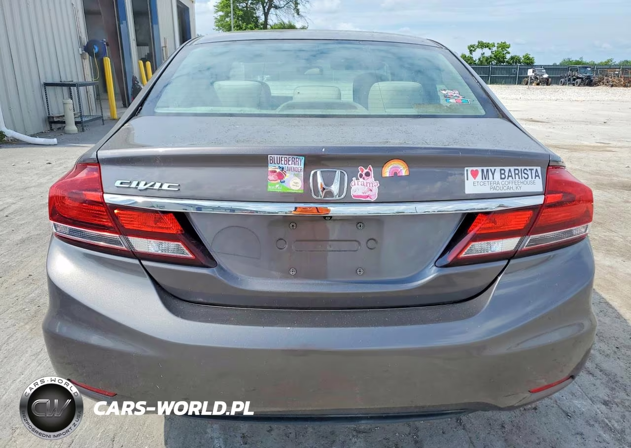 2013 Honda Civic Lx VIN:19XFB2F58DE058129 - 6