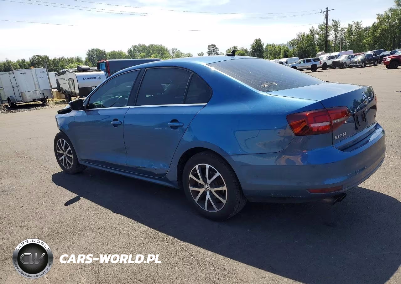 2017 Volkswagen Jetta Se VIN:3VWDB7AJ6HM289581 - 2