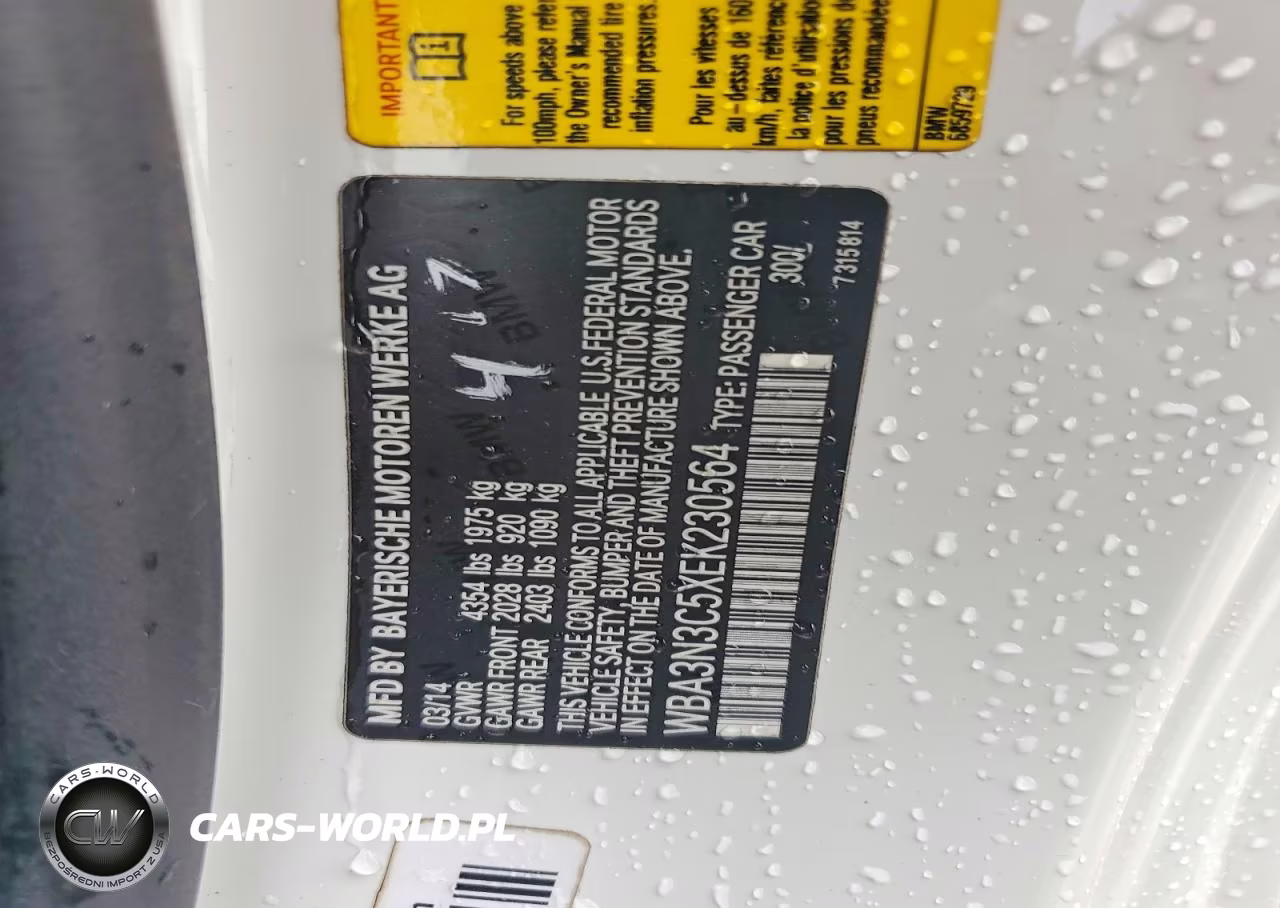 2014 BMW 428 I VIN:WBA3N3C5XEK230564 - 12