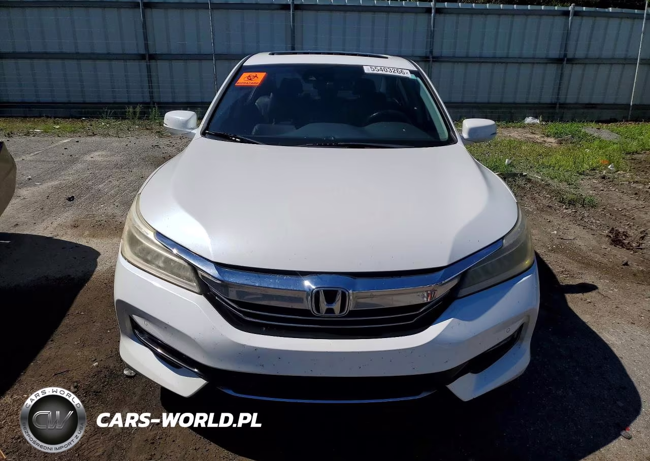 2017 Honda Accord Touring Hybrid VIN:JHMCR6F76HC004427 - 5