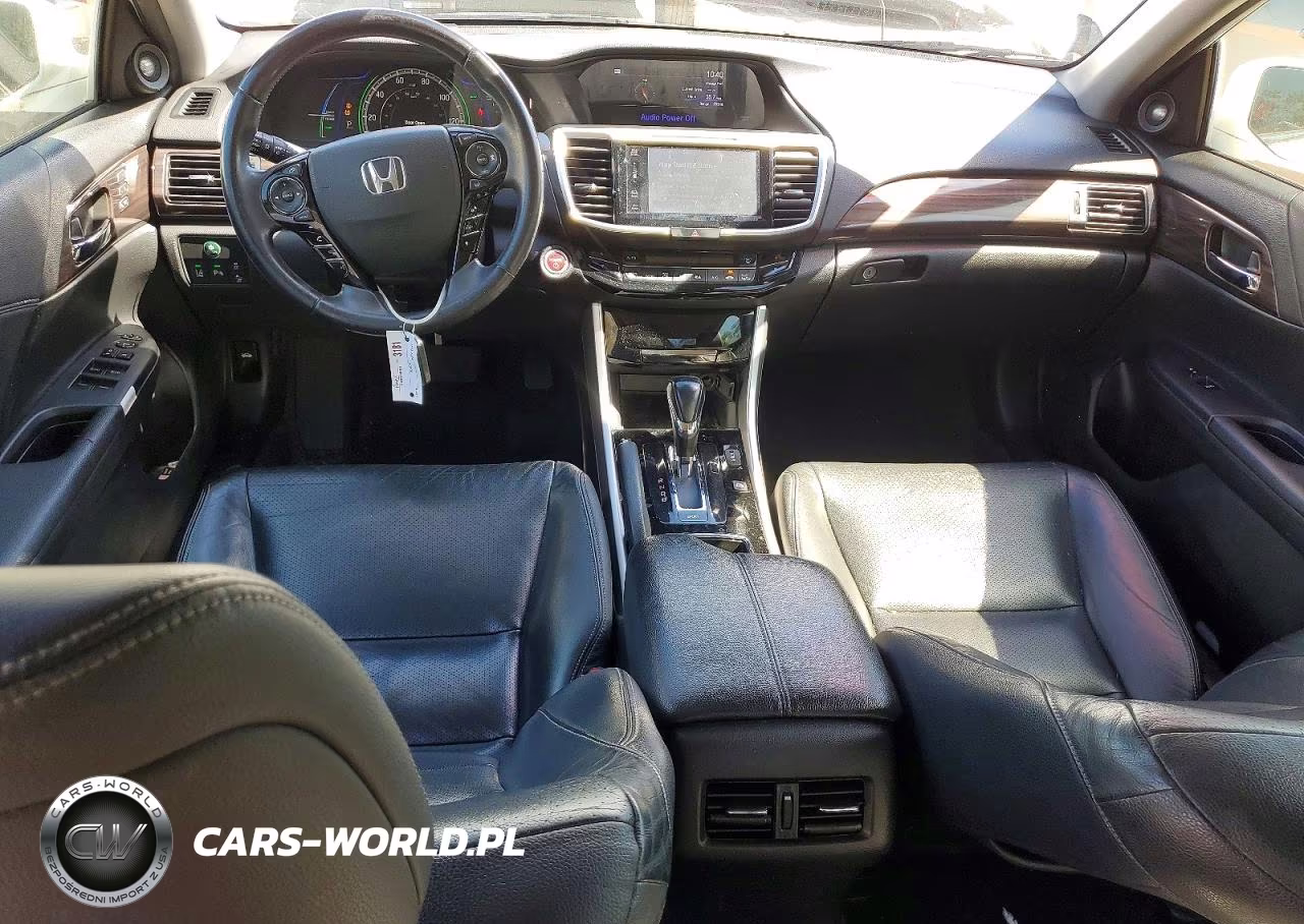 2017 Honda Accord Touring Hybrid VIN:JHMCR6F76HC004427 - 8