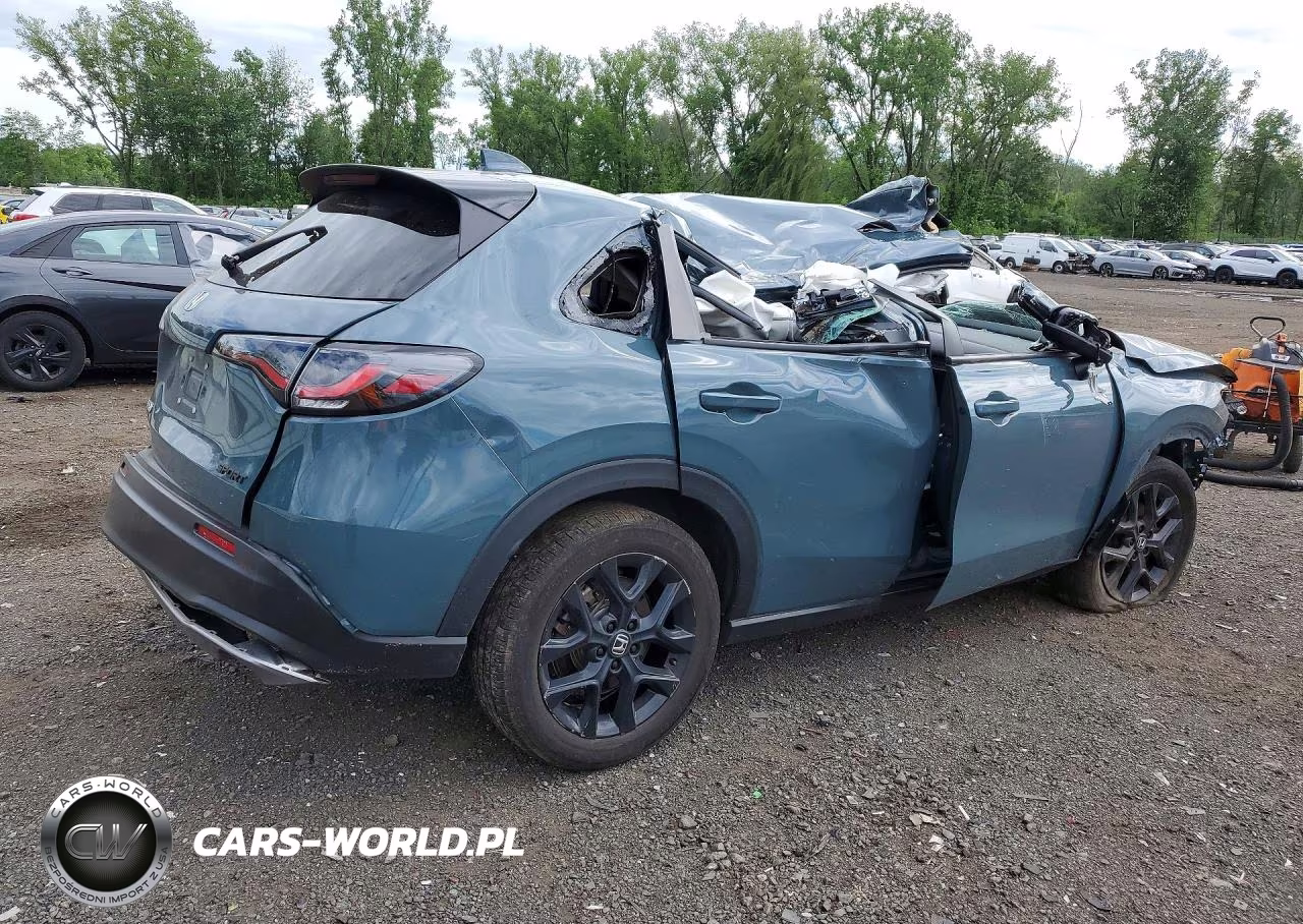 2025 Honda Hr-V Sport VIN:3CZRZ2H55SM737536 - 3