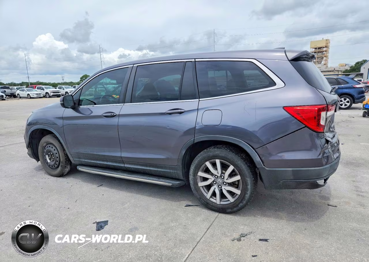 2019 Honda Pilot Exl VIN:5FNYF5H56KB044605 - 2