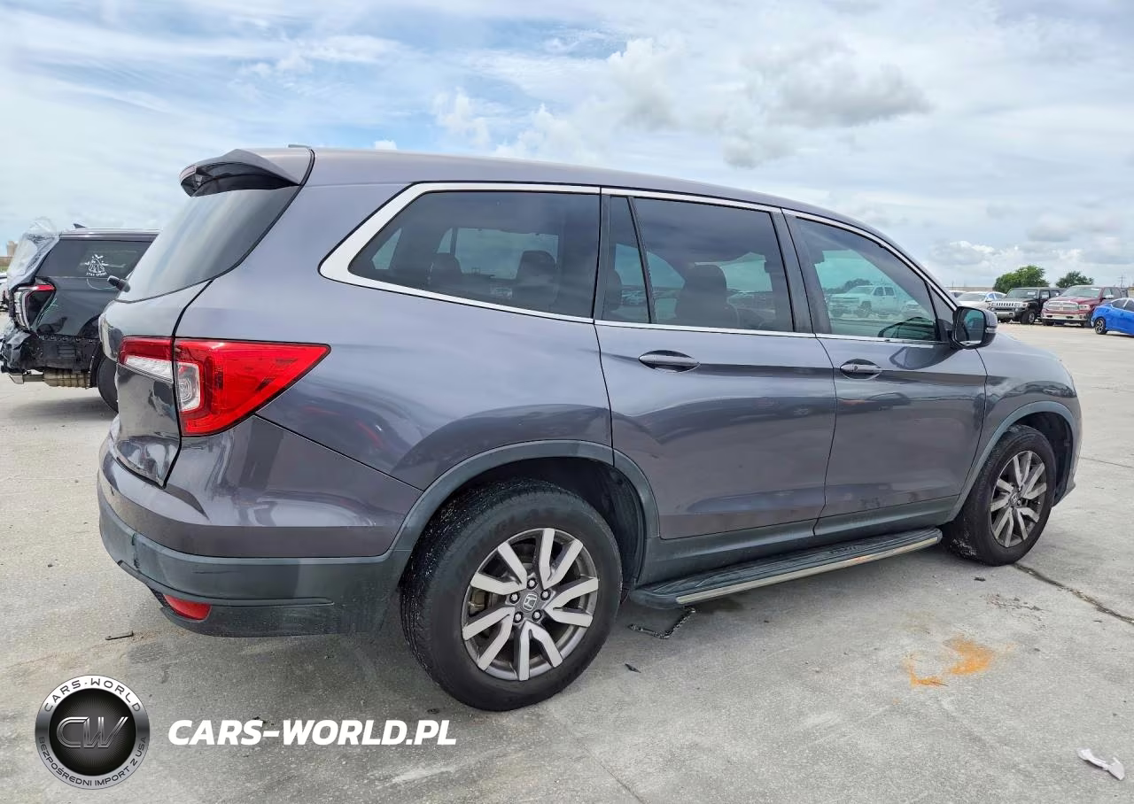 2019 Honda Pilot Exl VIN:5FNYF5H56KB044605 - 3