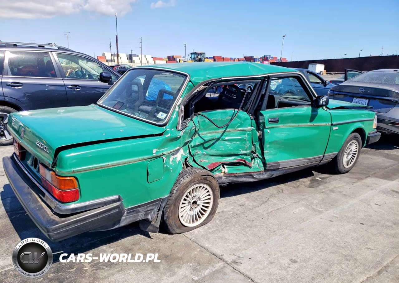1990 Volvo 240 Base VIN:YV1AA8847L1392538 - 3