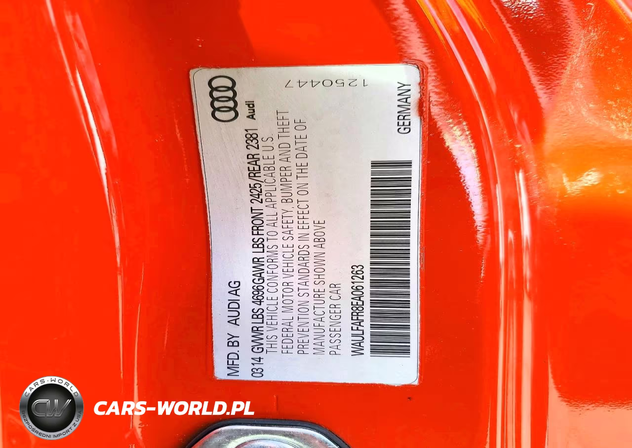 2014 Audi A5 Premium Plus VIN:WAULFAFR8EA061263 - 12